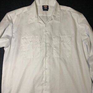 Dickies Icons L/S white XL button up work shirt